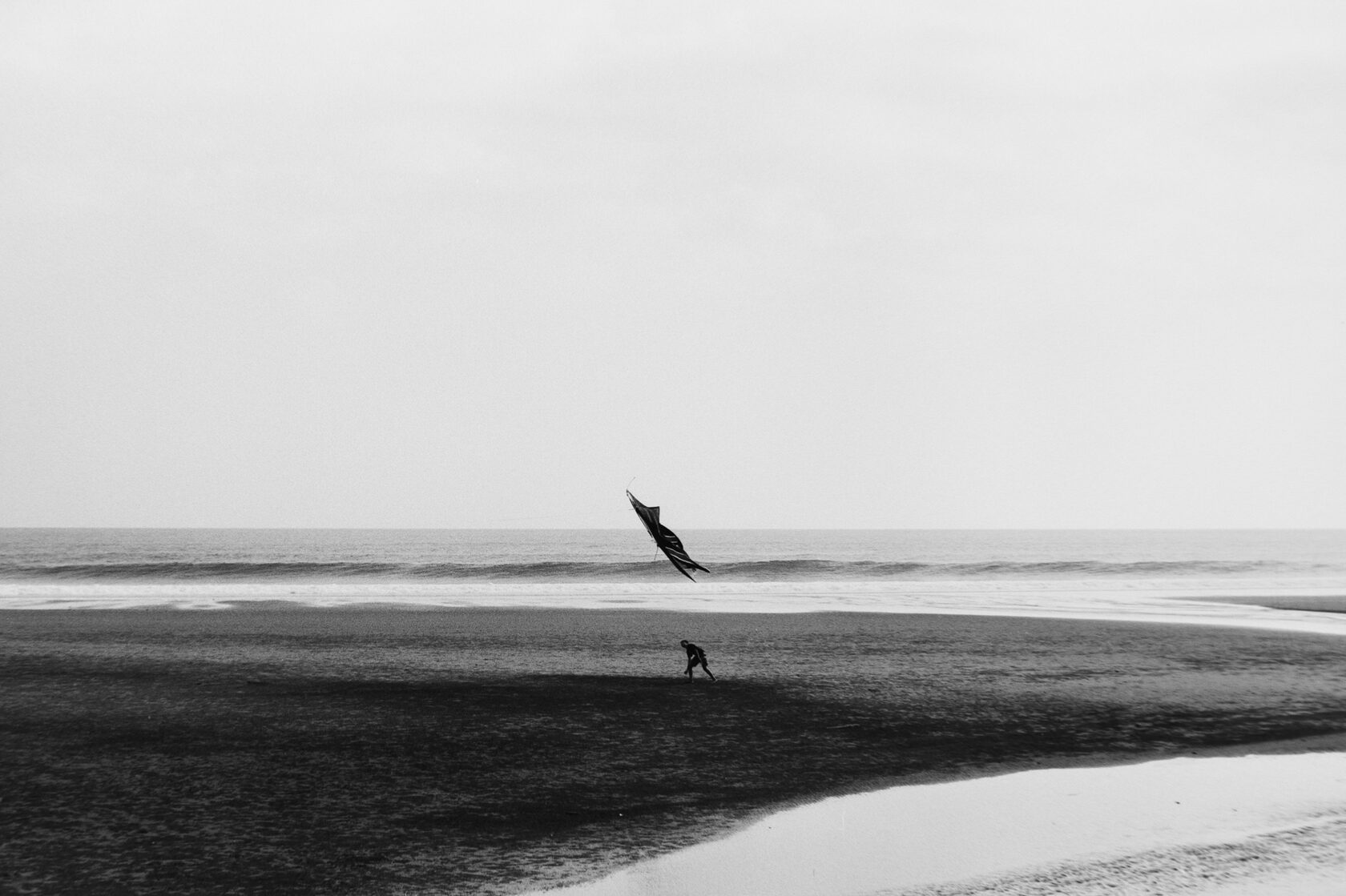 BOY AND A KITE